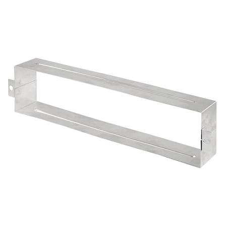 Prime-Line Door Mail Slot Sleeve in Stainless Steel Single Pack S 4784